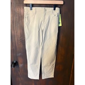 All in Motion Boys Golf Pants Tan Performance Stretchy Trousers Size 10 NWT